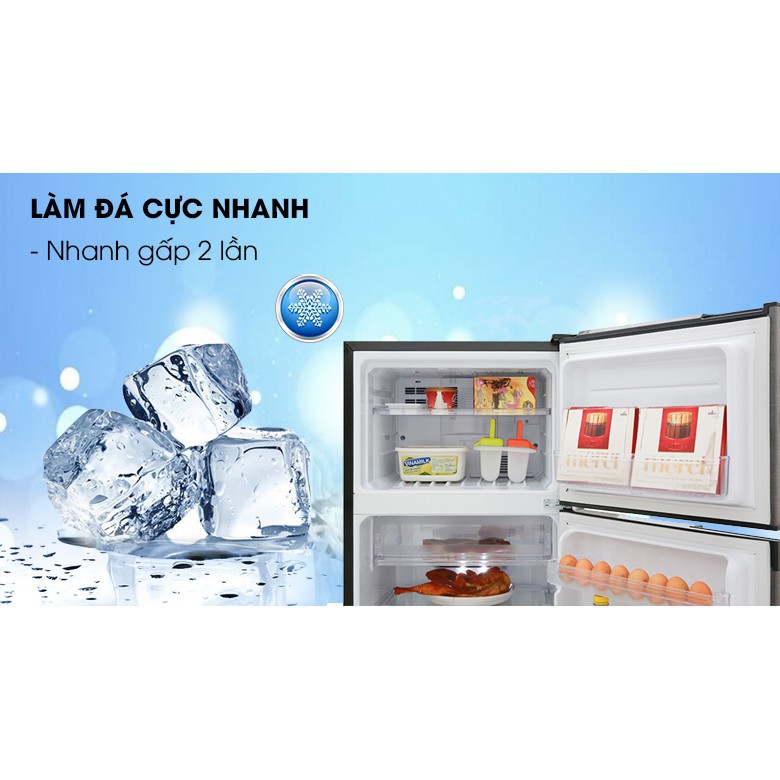 Tủ lạnh Sharp Inverter 165 lít SJ-X196E-DSS