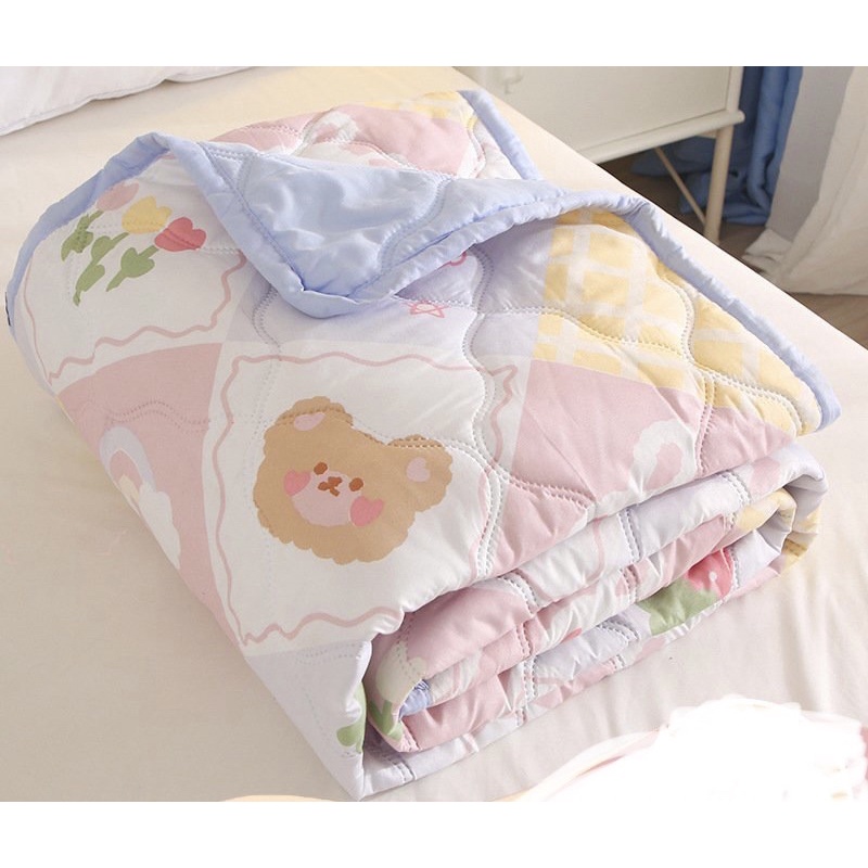 Chăn mùa hè cho giường ký túc xá kích thước 1m5x2m