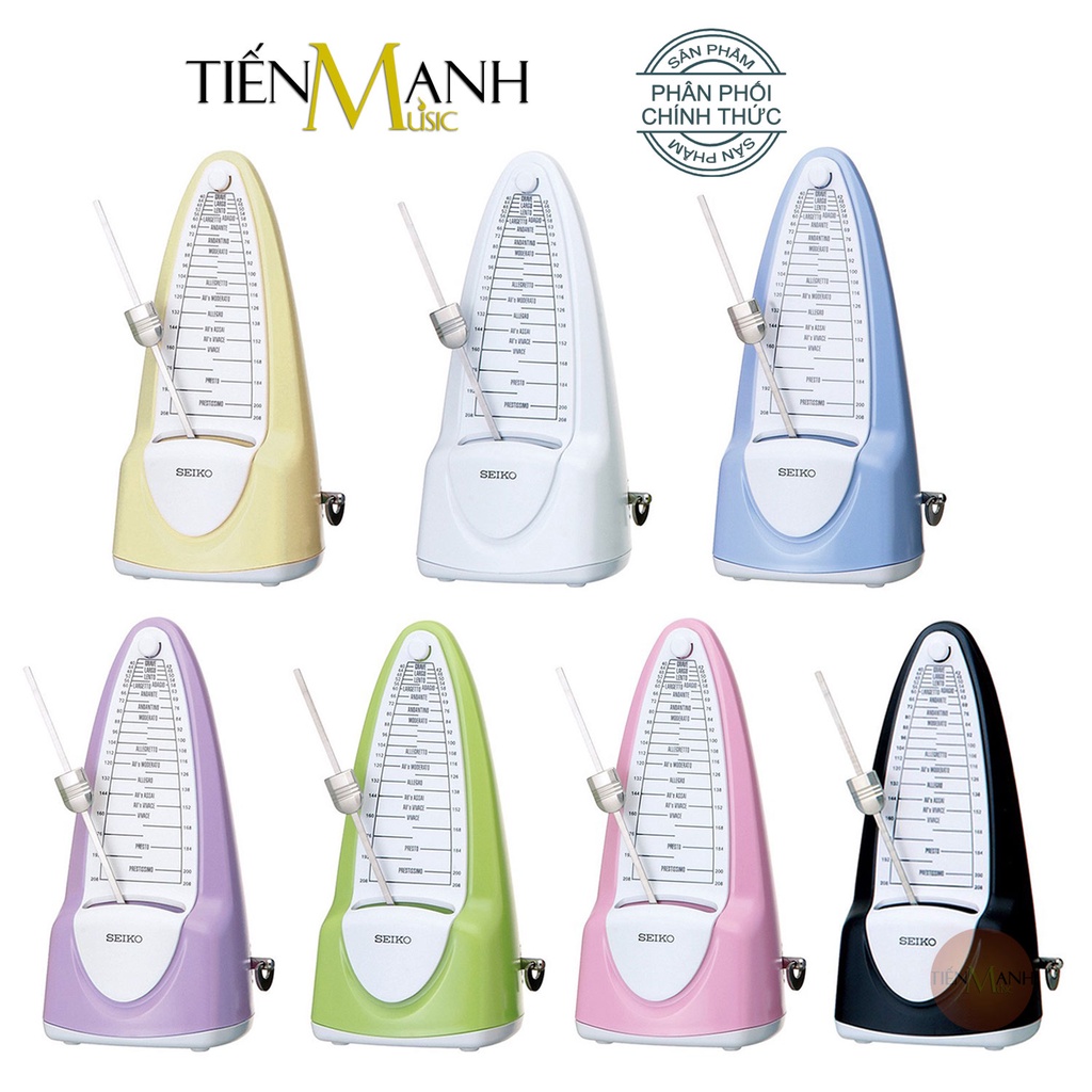 [Chính Hãng] Máy Đập Nhịp Cơ Seiko SPM320 - Metronome Dùng cho Học Nhạc Cụ, Piano, Organ, Guitar SPM 320 - Đếm, Gõ, Đánh