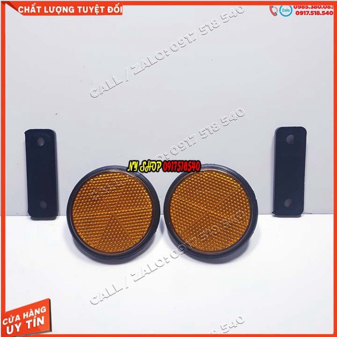 BỘ 4 MẮT MÈO PHẢN QUANG + PAT TRƯỚC SAU GẮN MỌI LOẠI XE Ảnh thật Sp