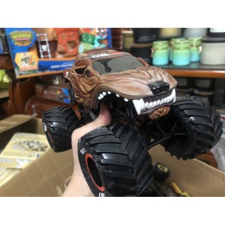 Xe monster jam sói nâu