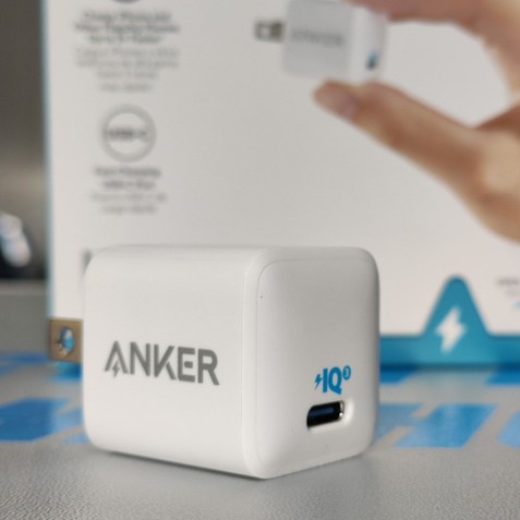 [CỐC SẠC NHANH] Type-C PD 20W Anker PowerPort III Nano A2634 (Trắng)