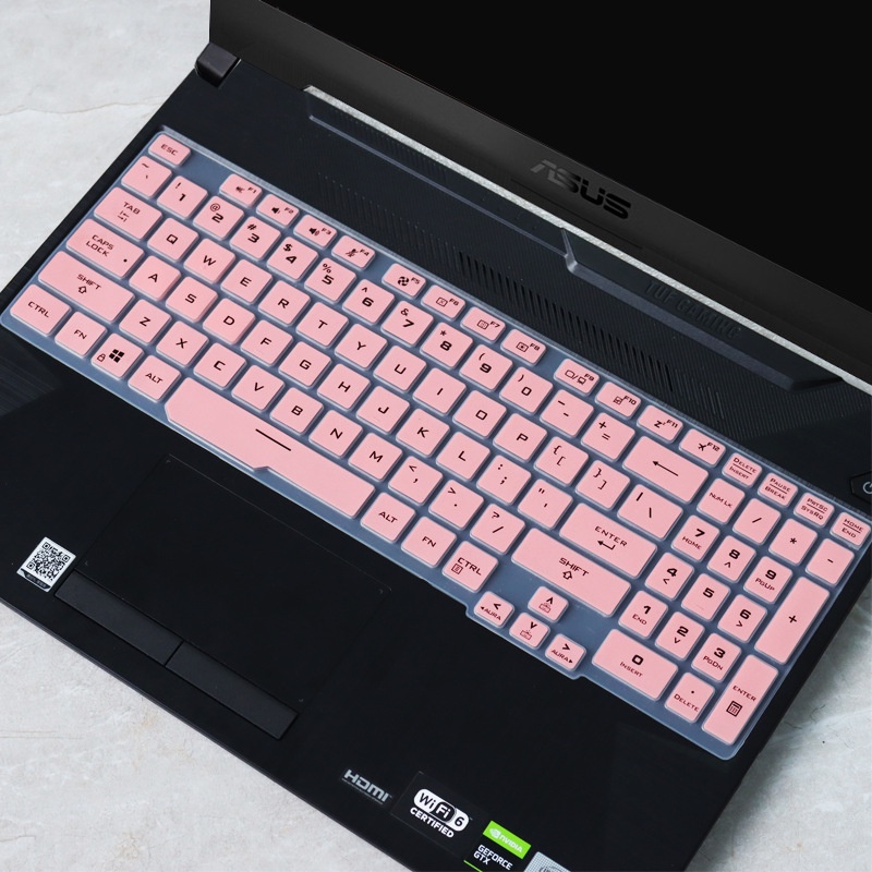 Miếng Dán Bảo Vệ Bàn Phím Bằng Silicon Mềm Siêu Mỏng Cho Asus Tuf Gaming A15 Fa506 Fa506iu Fa506ii 15.6 Inches