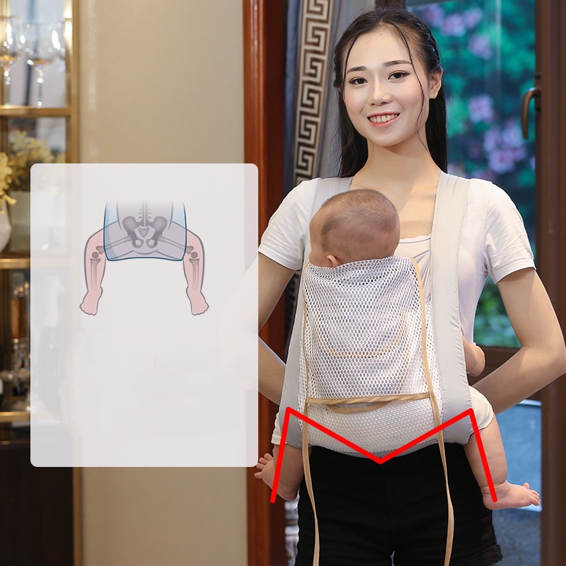[HCM]Địu Em Bé, Địu Ngồi Trợ Lực, Chống Gù Cho Bé Gọn Nhẹ Tiện Dụng-MY-CSH/F