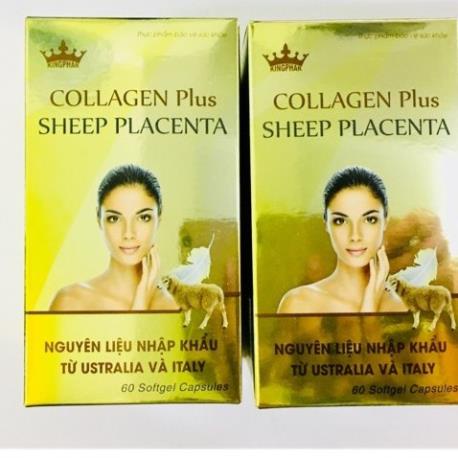 Viên uống Collagen Plus Sheep Placenta – Hỗ trợ làm đẹp da, chống lão hóa