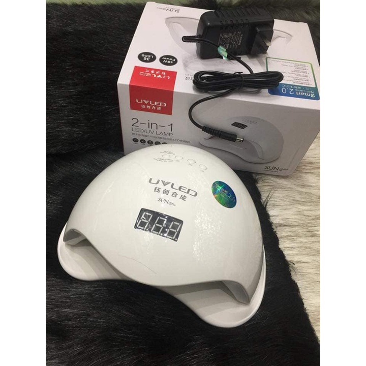 máy hơ sun 5 tráng gương UV, công suất 48w với 36 bóng