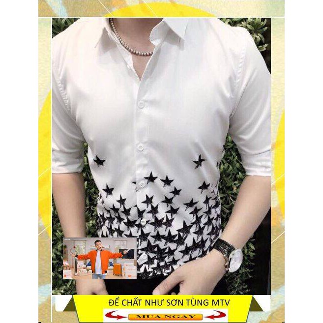 Áo Sơmi Body Đẹp Chuẩn Soái Ca,áo sơ mi nam phong cách chất