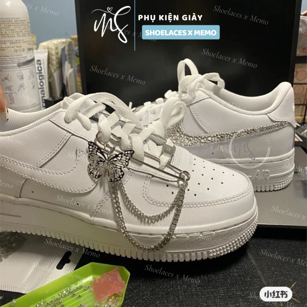 Trâm Cài Giày,Áo  Butterfly- Phụ kiện trang trí giày AF1 AJ1
