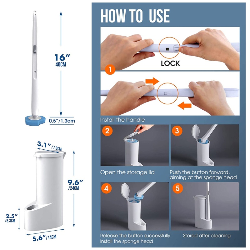 Hộp Đựng Bông Vệ Sinh Dùng Một Lần 16 Đầu Thay Thế Tiện Dụng