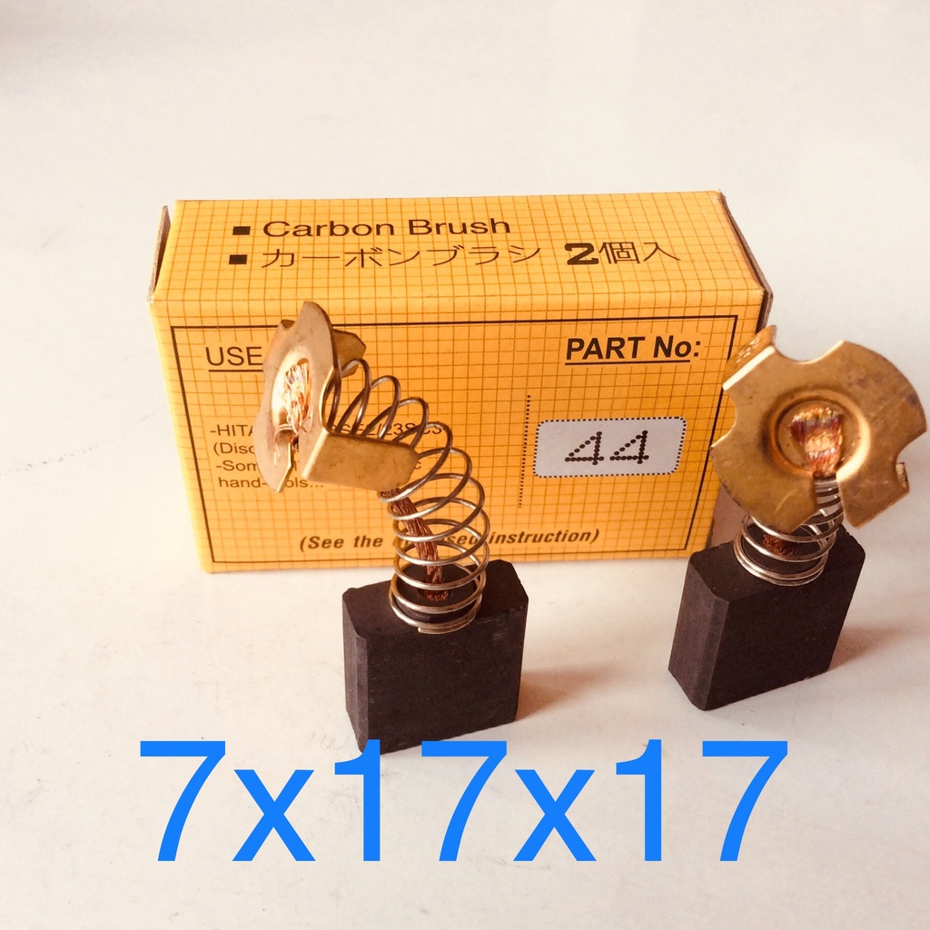 3 KIỂU THAN CARBON TỐT  DÙNG CHO MÁY ĐỤC 17ly 30ly CẮT SẮT 3T5