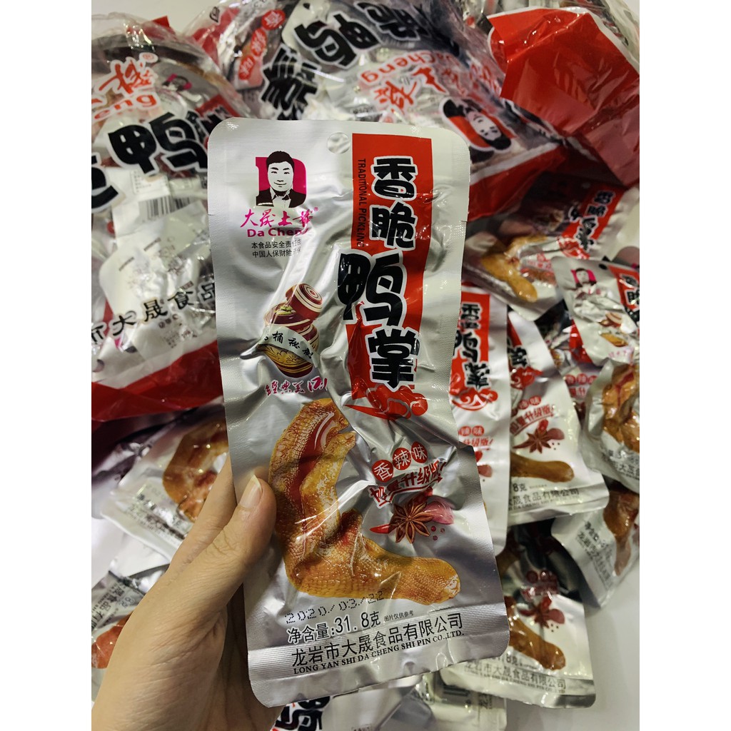 [XẢ KHO] Chân Vịt Cay DaCheng - Gói To 31,8gr | BigBuy360 - bigbuy360.vn