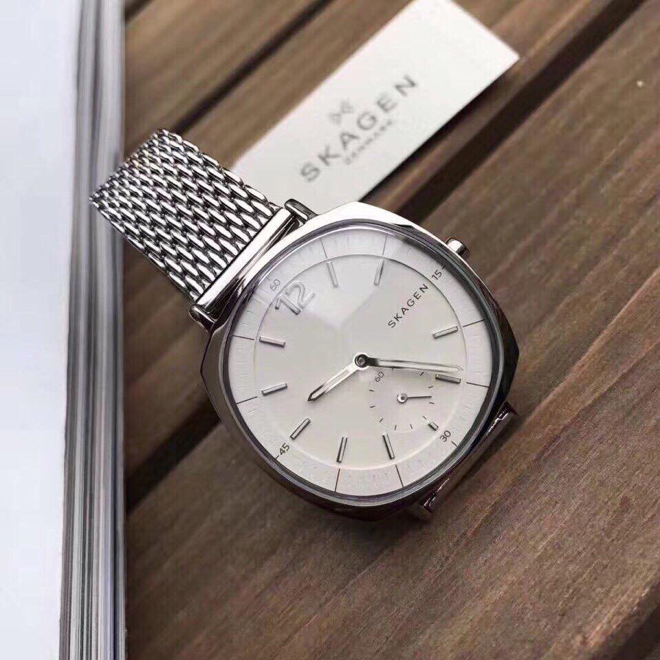 Đồng hồ skagen chính hãng size 38 dây kim loại