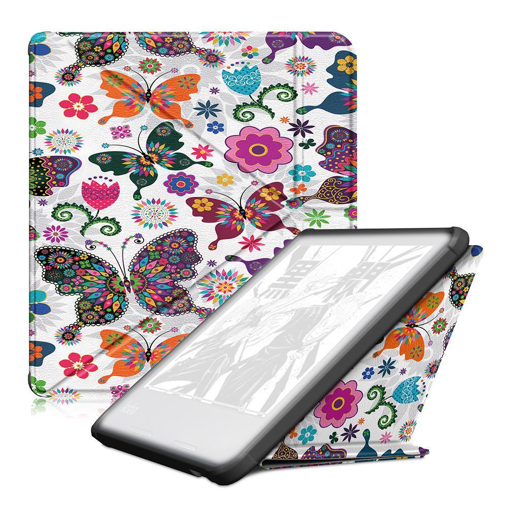 For Kobo Libra 2 E-book Leather Case KOBO Libra H2O Protective Transformers 2 Generation Case J5U2