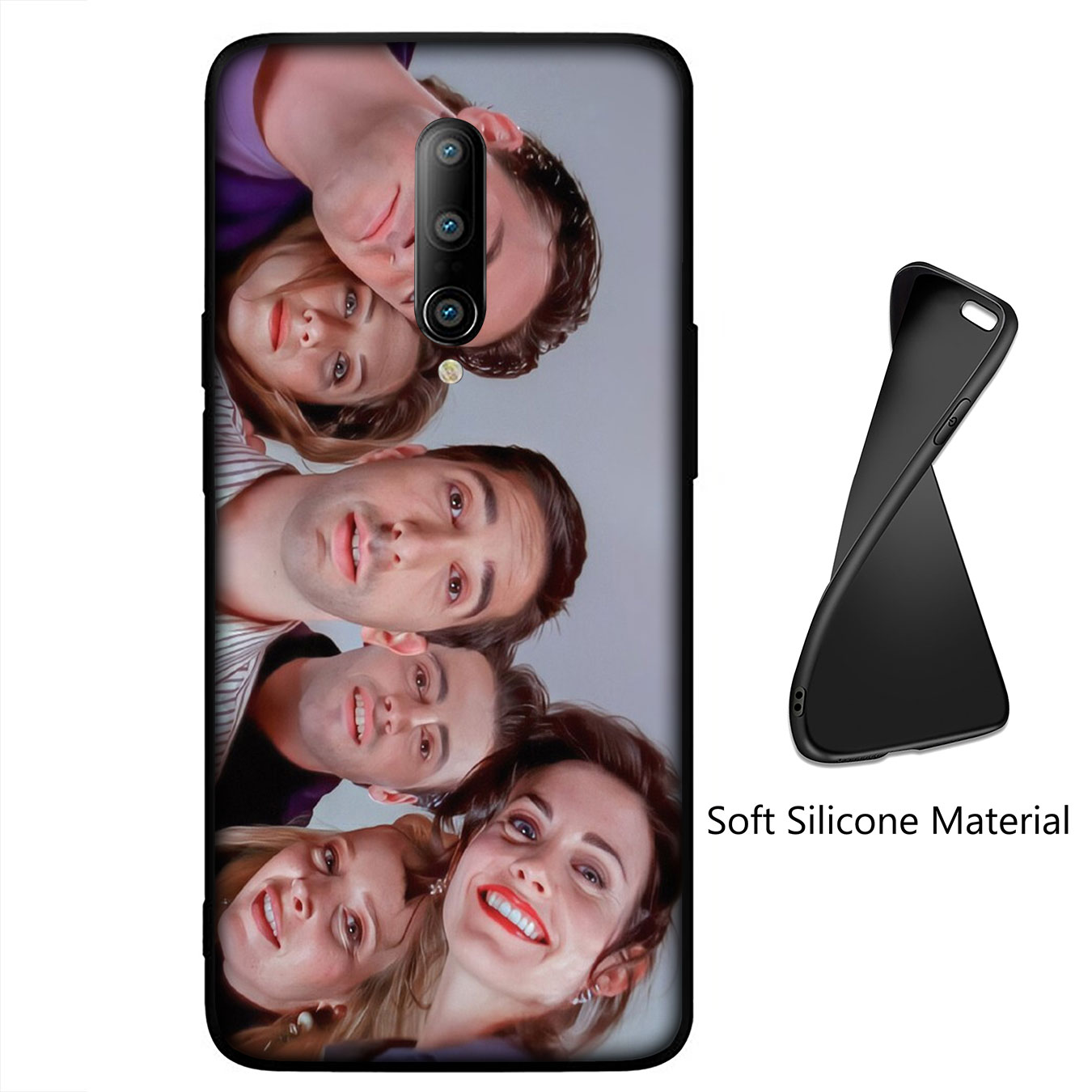 Samsung Galaxy S21 Ultra S8 Plus M31 M51 A11 A31 A51 S21+ S8+ S21Plus Phone Case Soft Silicone Casing funny friends TV