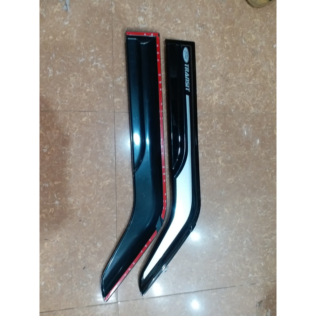 BỘ VÈ CHE MƯA  HAI MÀU  CAO CẤP XE FORD TRANSIT 2014-2021