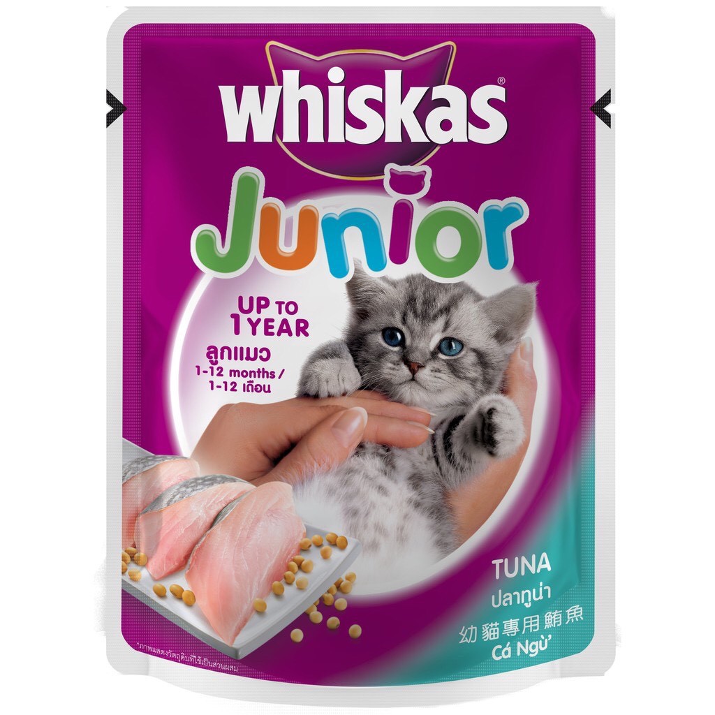 Pate whiskas cho mèo con