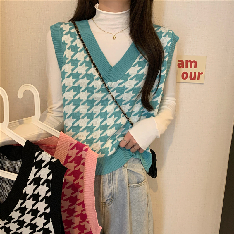 Áo Sweater Dệt Kim Không Tay Thời Trang Cho Nữ 280517 | BigBuy360 - bigbuy360.vn