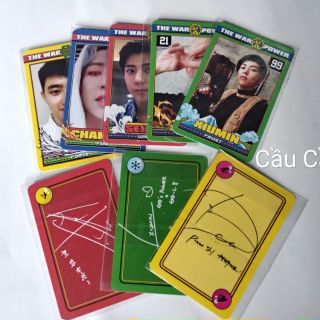 3 sleeves túi bọc bảo vệ card album thẻ bài doll gấu bông có dán miệng