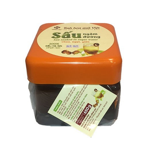 Nước Sấu Ngâm Đường Hồng Lam - Vị Chua Ngọt - Hũ (650g,1kg, 1,6kg, 2kg)