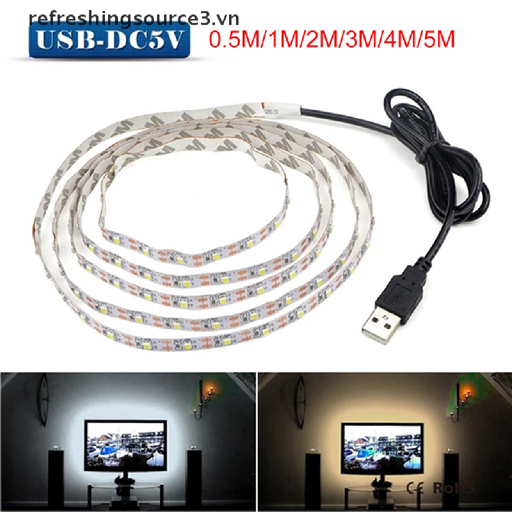 Dây Đèn LED USB 5v Trang Trí Phông Nền TV