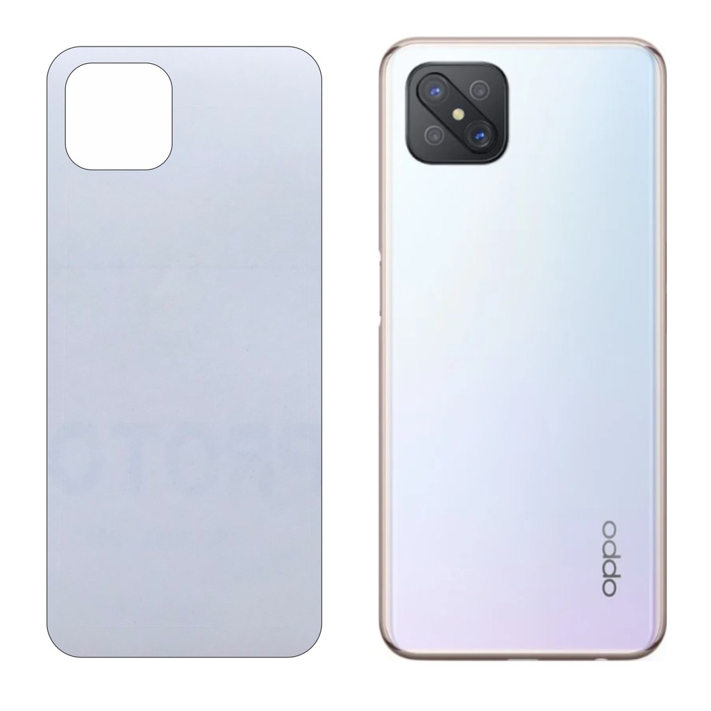 Miếng Dán Lưng Oppo A92s Decal Trong Nhám Chống Vân Tay