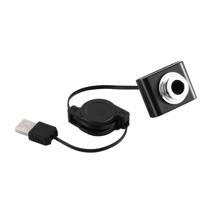 Webcam HD mini phích cắm USB dùng cho laptop máy tính để bàn 1209
