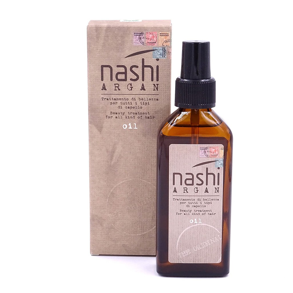 Tinh dầu dưỡng Nashi Argan phục hồi tóc hư tổn