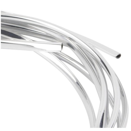 Nẹp cửa gió điều hòa viền chỉ khe máy lạnh Dây nhựa mạ crom kim loại chữ U trang trí nội thất xe hơi ô tô 1m 2m 4m 3m