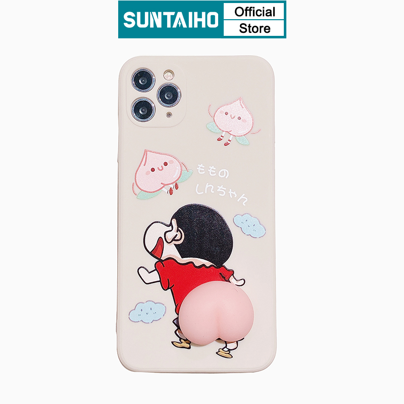 Ốp Điện Thoại Suntaiho Cho Iphone 12 11 Pro Max Iphone 7 8 Plus X XS XR XSMAX Bằng Silicon Mềm In Hình Hoạt Hình | BigBuy360 - bigbuy360.vn