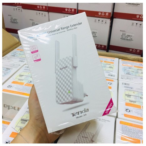 Bộ Mở Rộng Sóng Wifi Tenda A9 Chuẩn N Tốc Độ 300Mbps