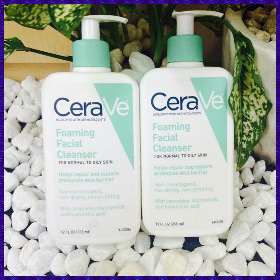 Sữa Rửa Mặt Cerave Cho Da Khô Và Da Dầu Giúp Ngừa Mụn, Da Sáng Mịn - Sữa Rửa Mặt Cerave SA Dành Cho Da Nhạy Cảm