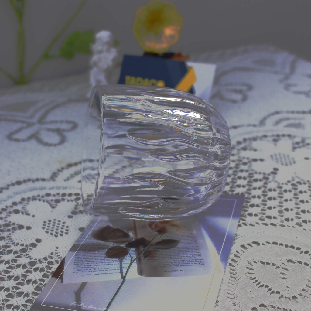 Ly thuỷ tinh cao cấp SIÊU ĐẸP QUẢ CẦU LỬA  | 270ml