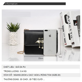 Túi Đeo Chéo T07 Đính Hạc
