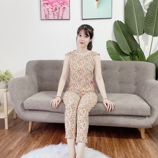 đồ bộ chất lụa mềm mát không nhăn