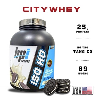 Whey protein bpi iso hd 5lbs2kg3,sữa đạm tăng cơ tinh khiết vị ngon - hàng - ảnh sản phẩm 1