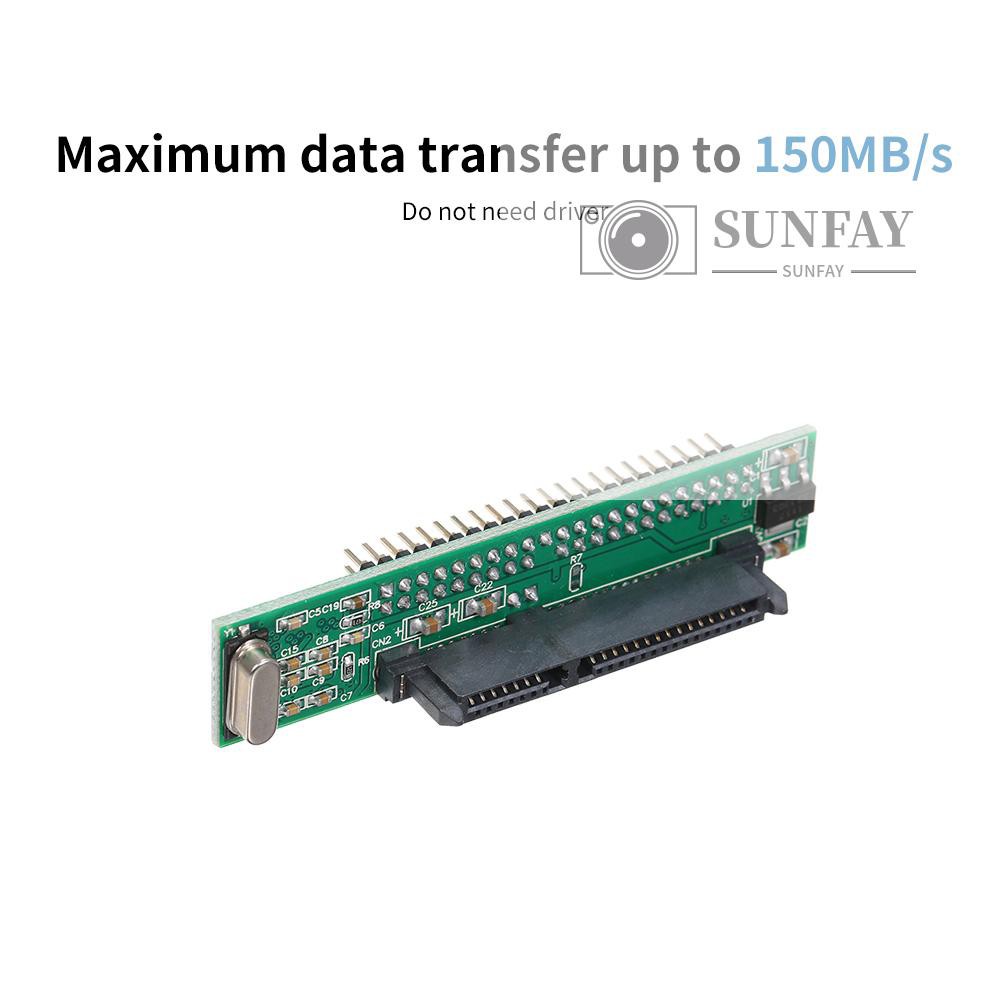 Bộ Chuyển Đổi Ổ Cứng Sata Sang Ide 2.5 Inch Hỗ Trợ Ata Hdd 44 Pin