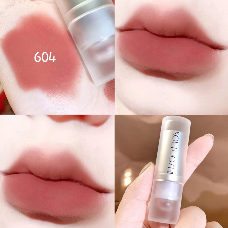 Son matte velvet siêu lì tông màu trà sữa hot trend mỹ phẩm nội địa Trung | BigBuy360 - bigbuy360.vn