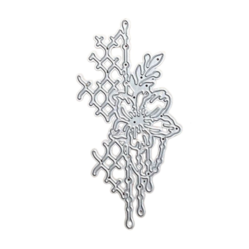 Khuôn Cắt Giấy Kim Loại Hình Dây Mây Dùng Để Trang Trí Thiệp / Scrapbook