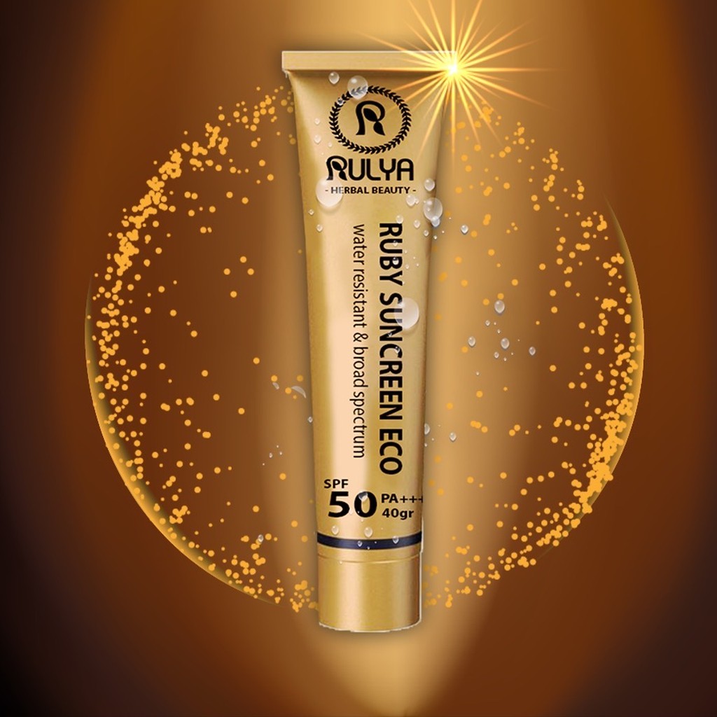Kem Che Khuyết Điểm RULYA RUBY SUNCREEN ECO Cao Cấp An Toàn Cho Da