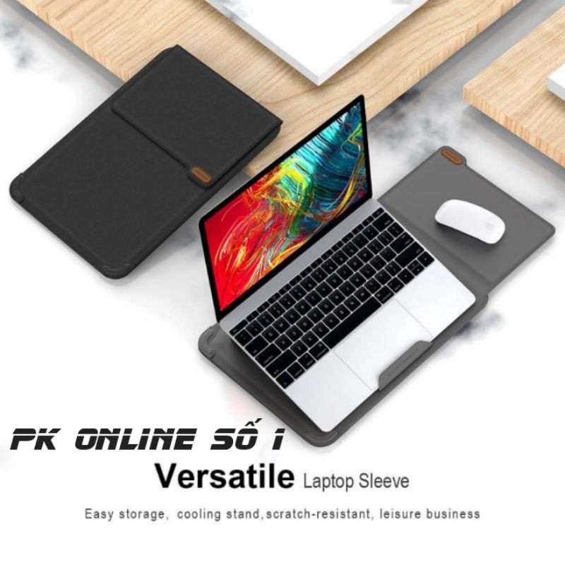 Túi Chống Sốc 3 in 1 NILLKIN VERSATILE LAPTOP SLEEVE Macbook Air, MacBook Pro, RedmiBook, Huawei Matebook