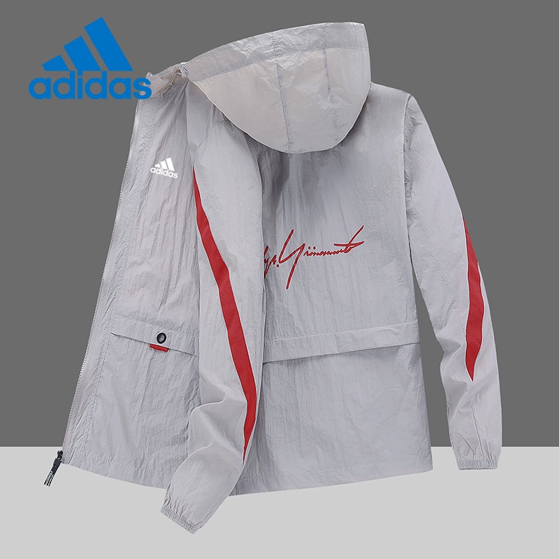Adidas Áo Khoác Thể Thao Nam Chống Tia UV UPF50 + Thời Trang Size M-4XL