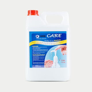 Xà Bông Rửa Tay Diệt Khuẩn Thế Giới Giấy Roto Hương Thảo Mộc Dịu Nhẹ, Không Khô Da Tay - Can 5 Lít