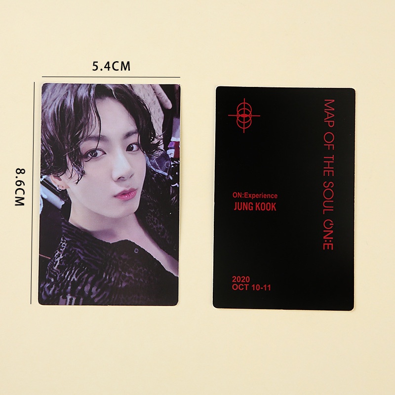 Bộ 7 thẻ ảnh nhóm nhạc BTS dễ thương