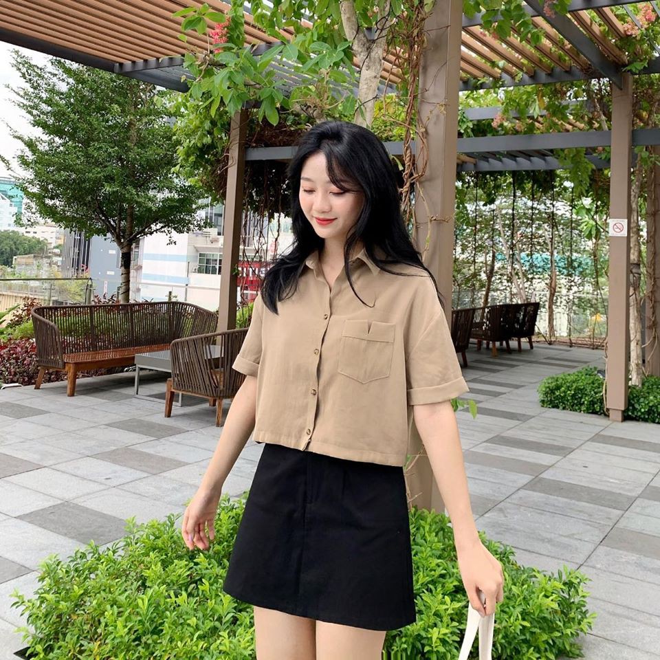 [Mã SKAMCLU7 giảm 10% tối đa 50K đơn 0Đ] CHÂN VÁY KAKI - KAKI SKIRT | BigBuy360 - bigbuy360.vn