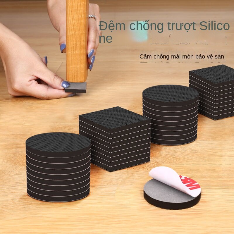 Ghế đệm chân bàn và góc sofa câm chống mài mòn miếng dán trượt bảo vệ đẩu bọc