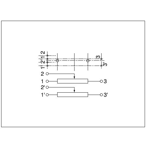 5 cái bộ chiết áp trộn B10KX2 Behringer kép 75mm