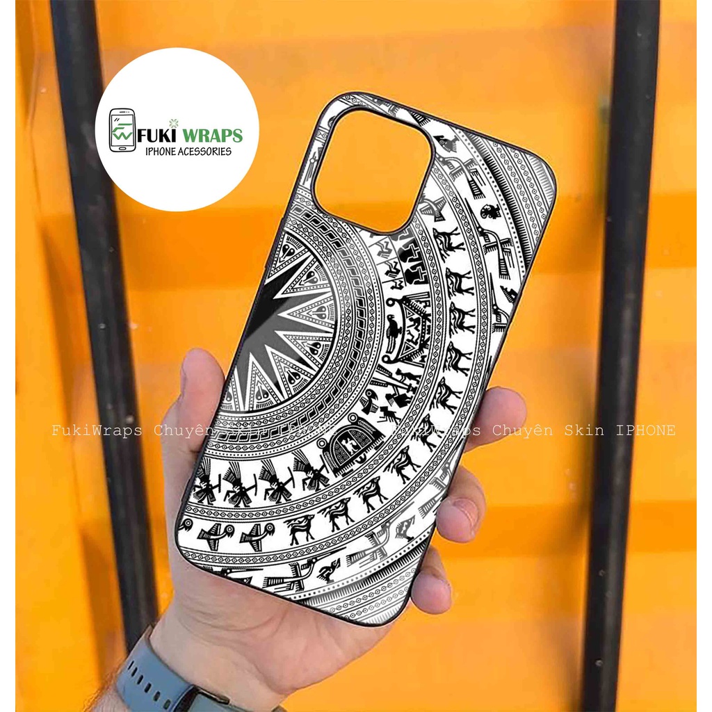 Ốp Lưng Kính Cường Lực / Case Trống Đồng Chống Vỡ Dành Cho 13ProMax 12ProMax 11ProMax X XSMAX Fukishop