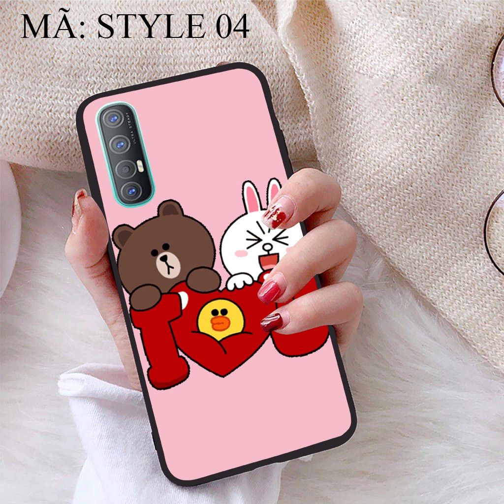 Ốp lưng Oppo Reno 3 Pro viền dẻo TPU BST Phong Cách Trẻ Trung