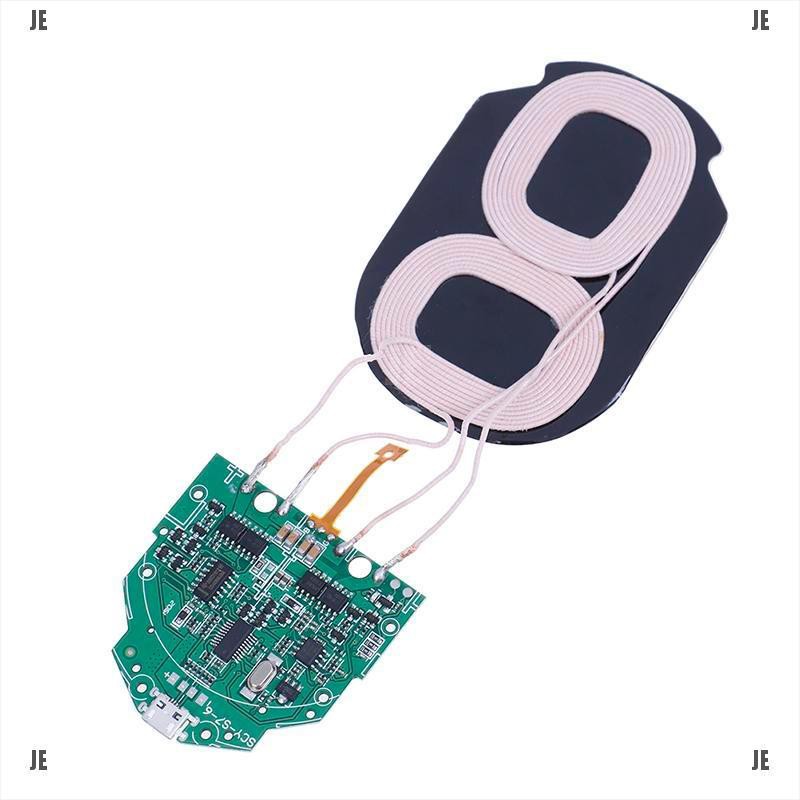 Đế Sạc Nhanh Không Dây 10w Qi 2 Lõi
