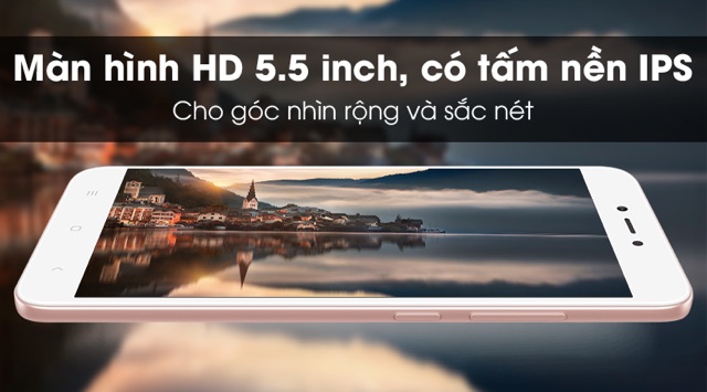 Điện Thoại Xiaomi Redmi Note 5A Ram 3Gb Rom 32Gb Vân tay nhạy có CH play có tiếng Việt Bảo hành 6 tháng